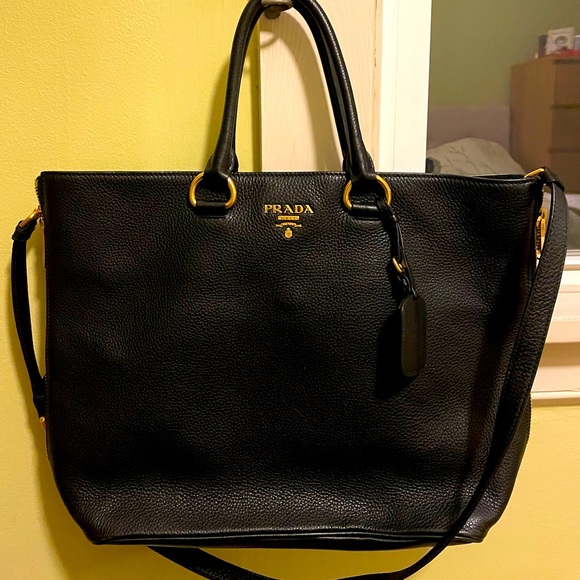 PRADA Leather Bag - Picture 1 of 9